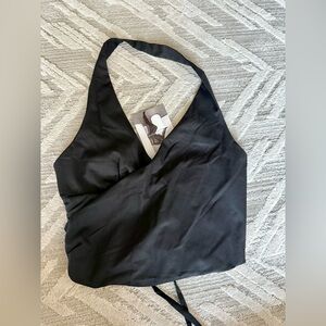 Naked Wardrobe Black corset top